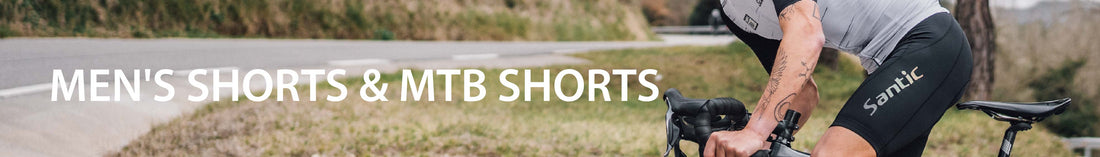 cycling shorts and mountain bike shorts