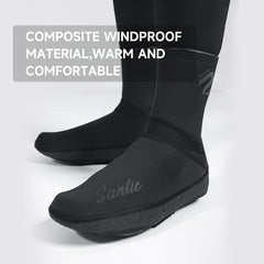 Santic Ian Windproof Cycling Shoe Covers