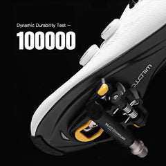 Road Bike Steel Axle Clipless Pedals