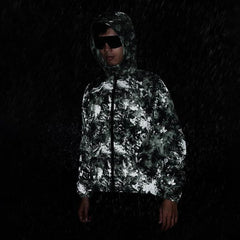 Santic Watson Reflective Cycling Rain Jacket
