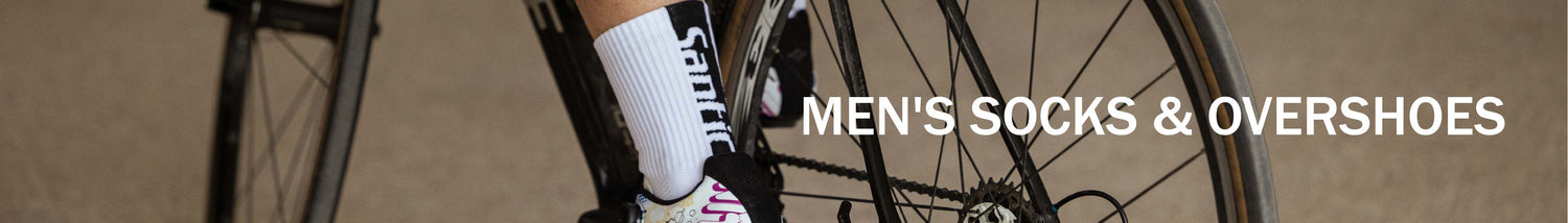MEN'S  SOCKS & OVERSHOES