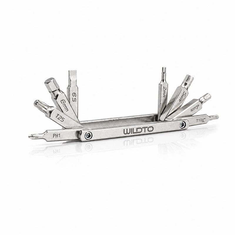 WILDTO Lightweight Multifunctional Folding Bicycle Repair Tool