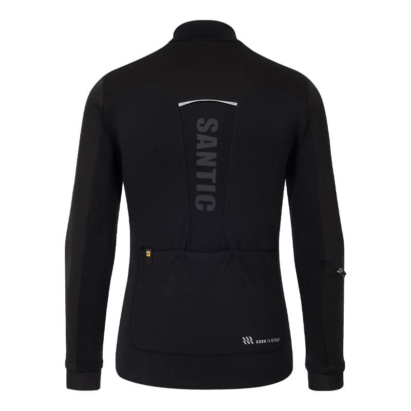 Santic Berg Men's Windproof Fleece Cycling Jacket
