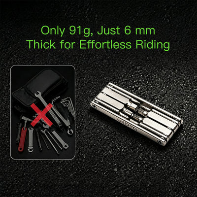WILDTO Lightweight Multifunctional Folding Bicycle Repair Tool