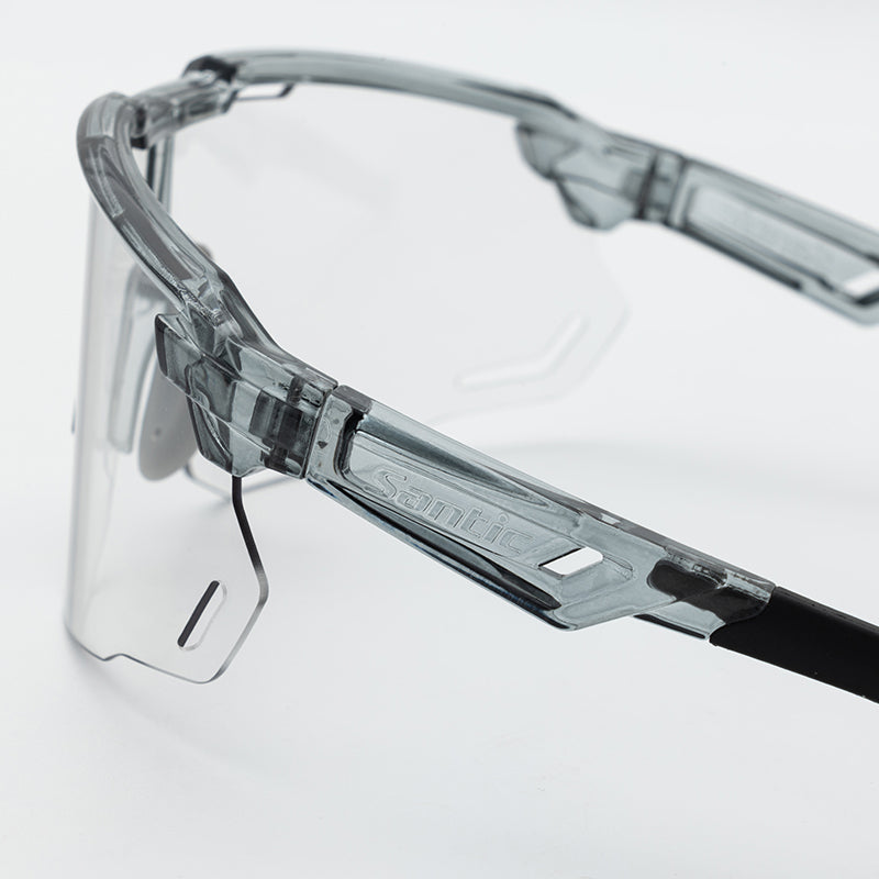 Anti-Fog - Clear Grey Frame